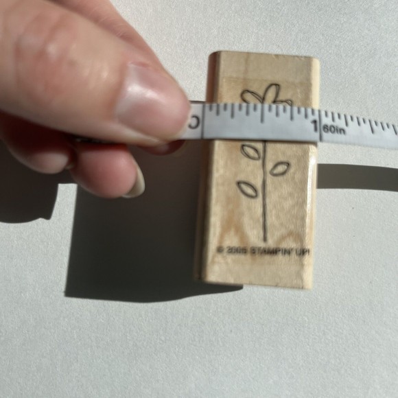 Stampin’ Up! Pocket Full of Posies (2005) Flowers & 2 So Very Wood Mount Stamps - Picture 7 of 8